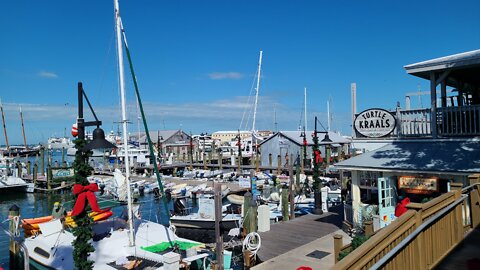 Key West Historic Seaport, Boat House Bar and Grill at Turtle Kraals in Key West Florida