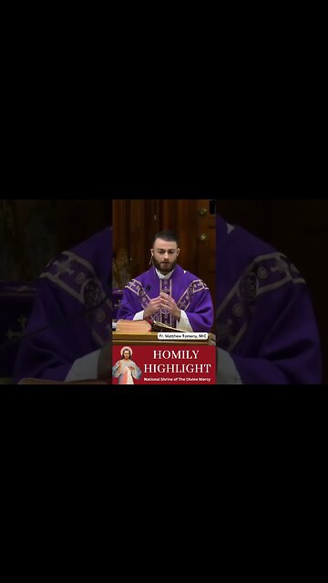 Full of Grace, Mary's Title, Gabriel's Greeting #homily #homilyhighlight #ShrineofDivineMercy