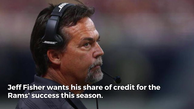 Jeff Fisher Wants Credit For Rams' Success This Season
