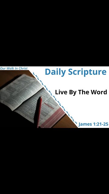 Live by the Bible | James 1:21-25