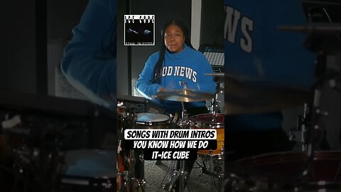 You know how we do it (Drum Intro) @IceCubeCubevision “B.Richdrumz” #shorts #icecube