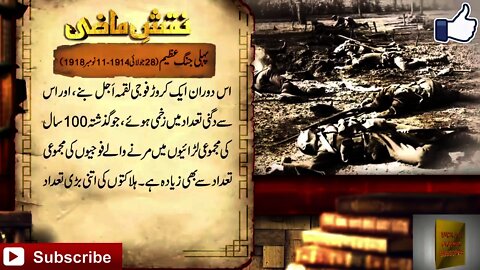 First World War ||Reason of 1st World War History || Jang E Azeem Awal