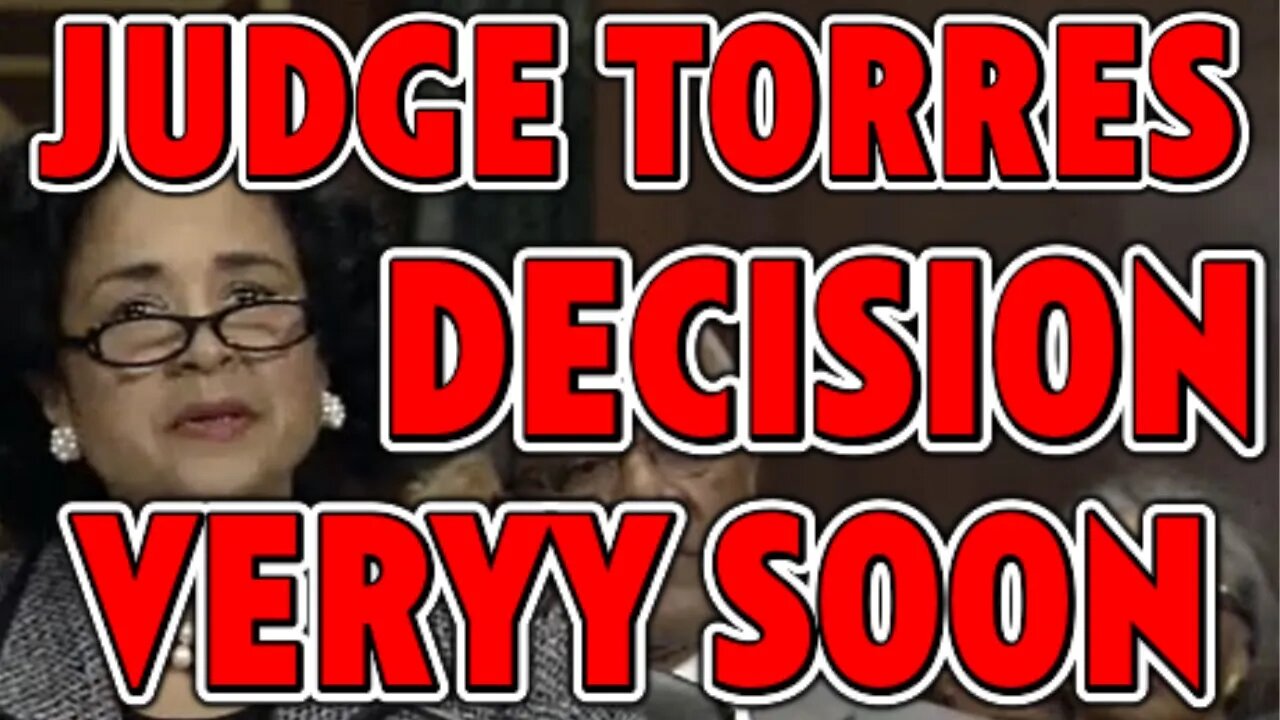 JUDGE TORRES ON RIPPLE XRP NEXT COUPLE DAYS!?! *MUST SEE*