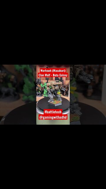 Gaming with ADHD Miniature Showcase 176 #shorts