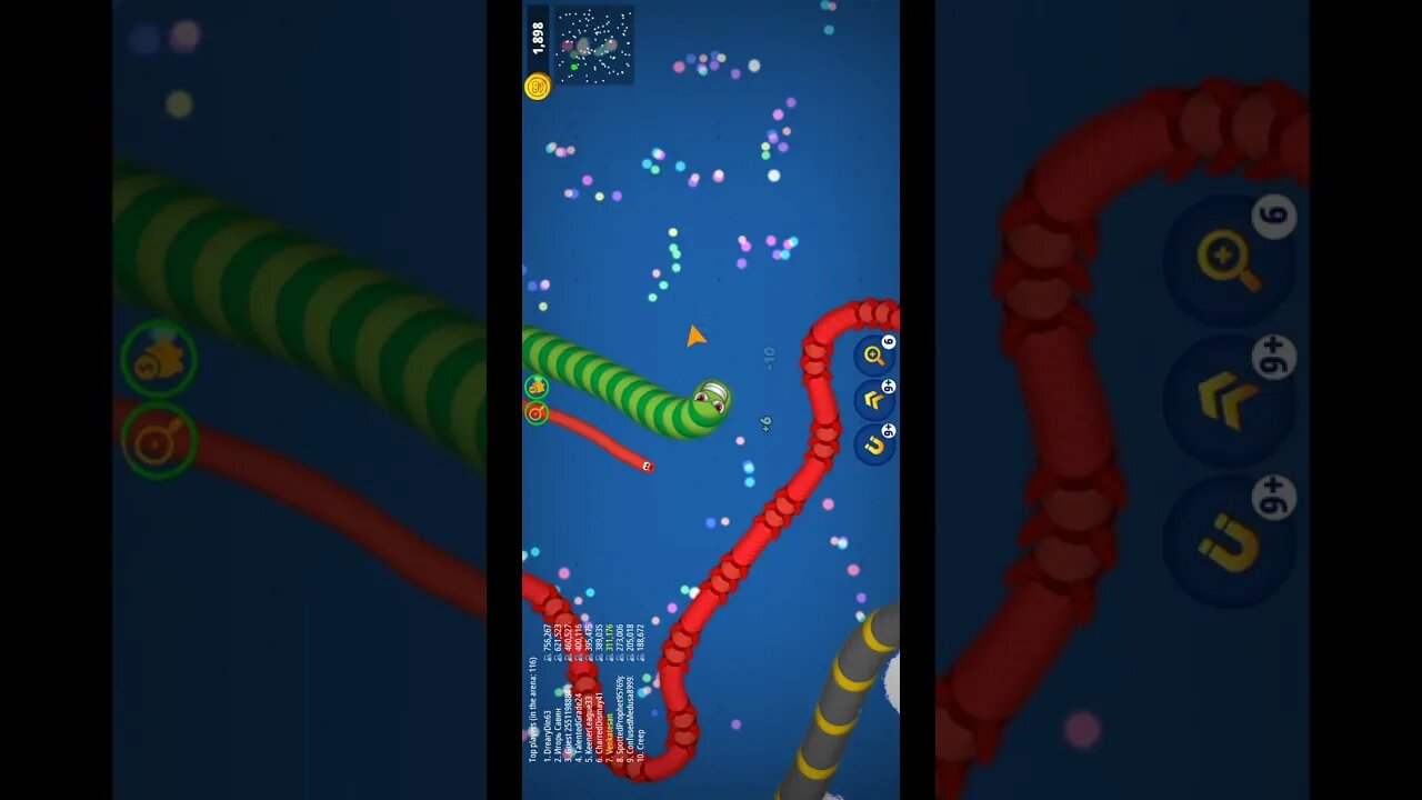 Shorts CASUAL AZUR GAMES Worms Zone .io - Hungry Snake 49-280