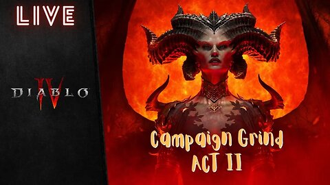 🔴SORCERER | Diablo IV Campaign Grind