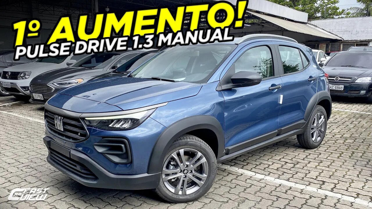 NOVO FIAT PULSE DRIVE 1.3 MANUAL 2022 É O SUV + RACIONAL E BARATO DA CATEGORIA? VEJA OS DETALHES!