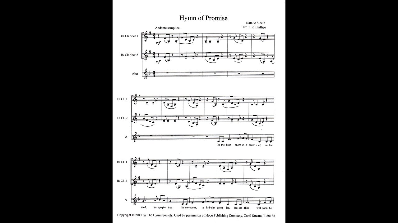 Hymn of Promise