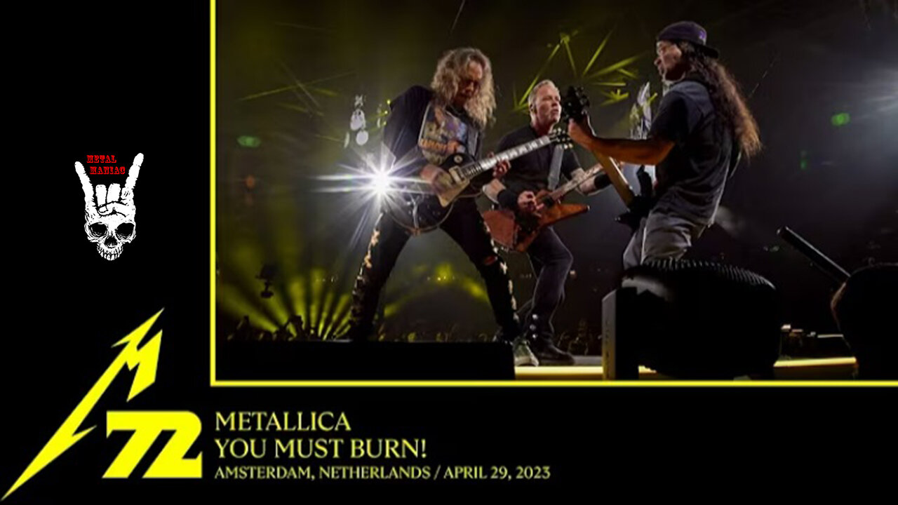 Metallica - You Must Burn! (Amsterdam, Netherlands - April 29, 2023)