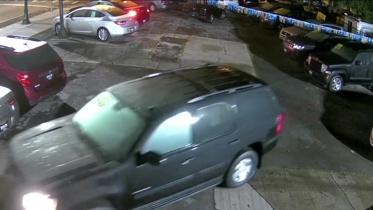 CAUGHT ON CAMERA: Eight vehicles stolen from Buffalo business overnight