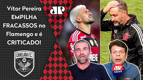 "É UMA PIADA! O Vítor Pereira já PERDEU 3 TÍTULOS com o Flamengo e..." VICE pro Del Valle é DETONADO