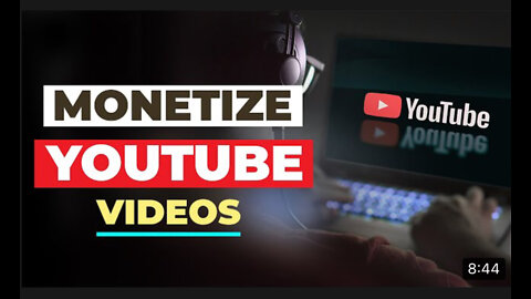 Step by step- how to monetize your youtube channel