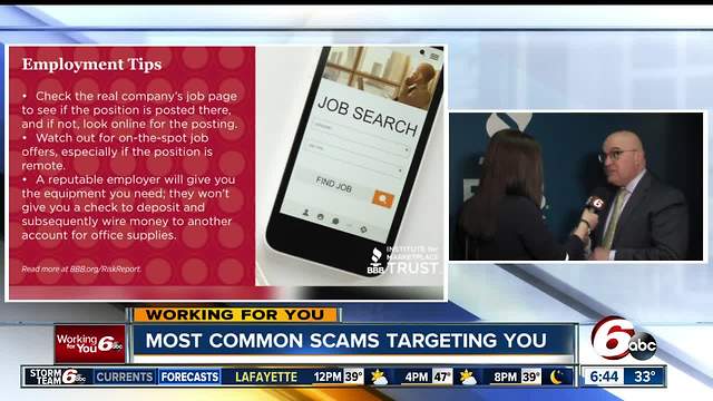 BBB: Top 3 riskiest scams for students