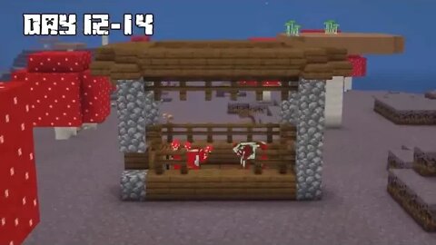 I + Survived + 100 + DAYS + as a MOOSHROOM in HARDCORE Minecraft!