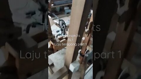 Tes laju teropong projects BL1 part 1... #shorts #project #tutorial #homemade #powerloom #atbm