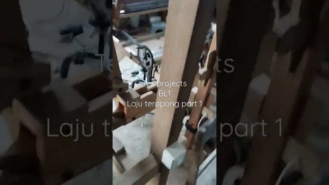 Tes laju teropong projects BL1 part 1... #shorts #project #tutorial #homemade #powerloom #atbm