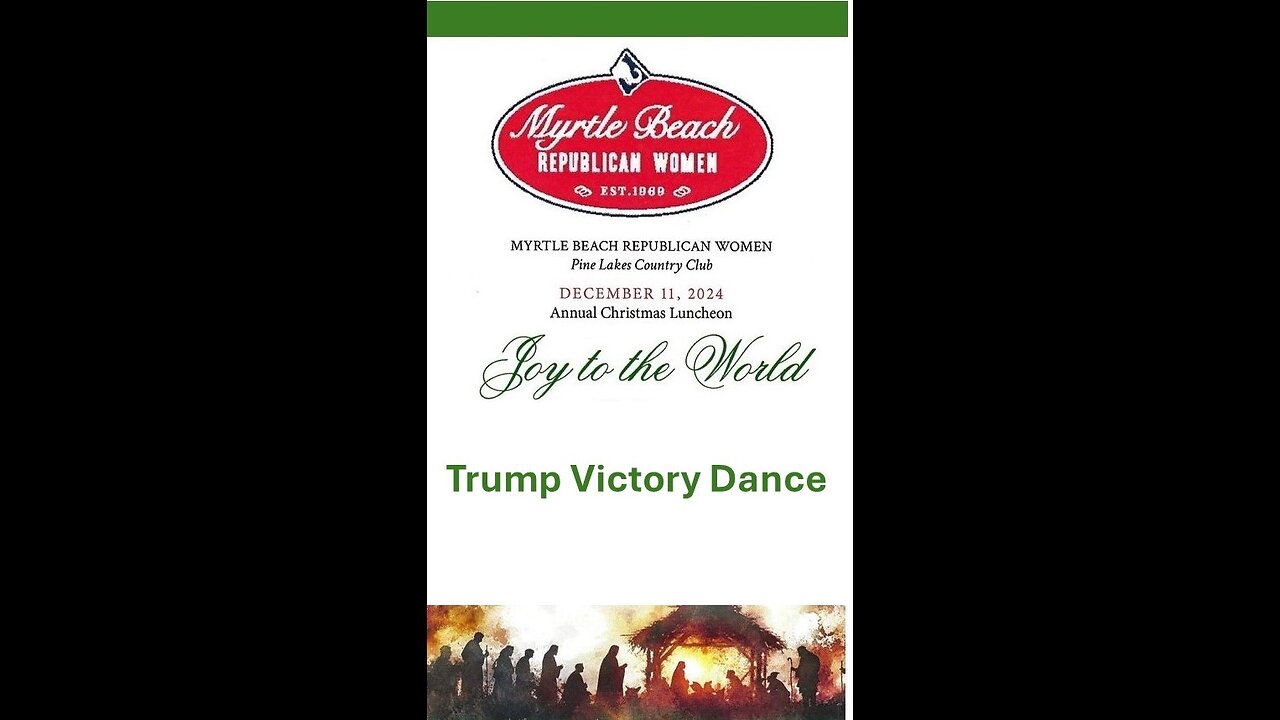 Myrtle Beach Republican Women - DJT Victory Dance