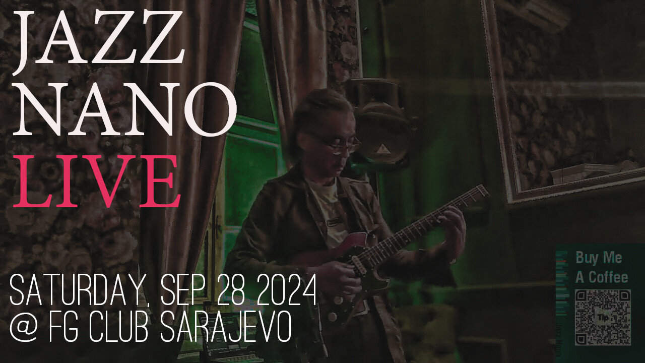 Jazz Nano after the rain at FG Club Sarajevo Weekend Jazz & More - BiH Tour 2024