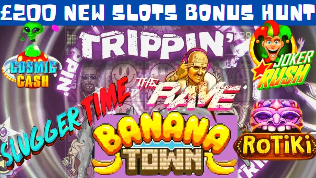 £200 NEW SLOTS BONUS HUNT - BRUTAL SESSION TRYING OUT THE LATEST RELEASES !!!