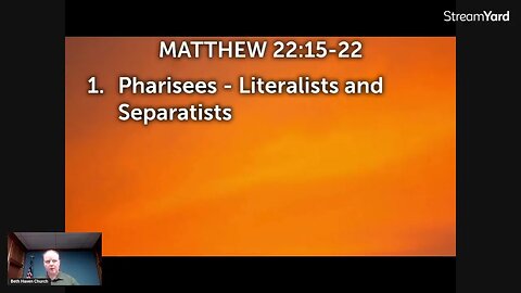 Matthew 22:15-46