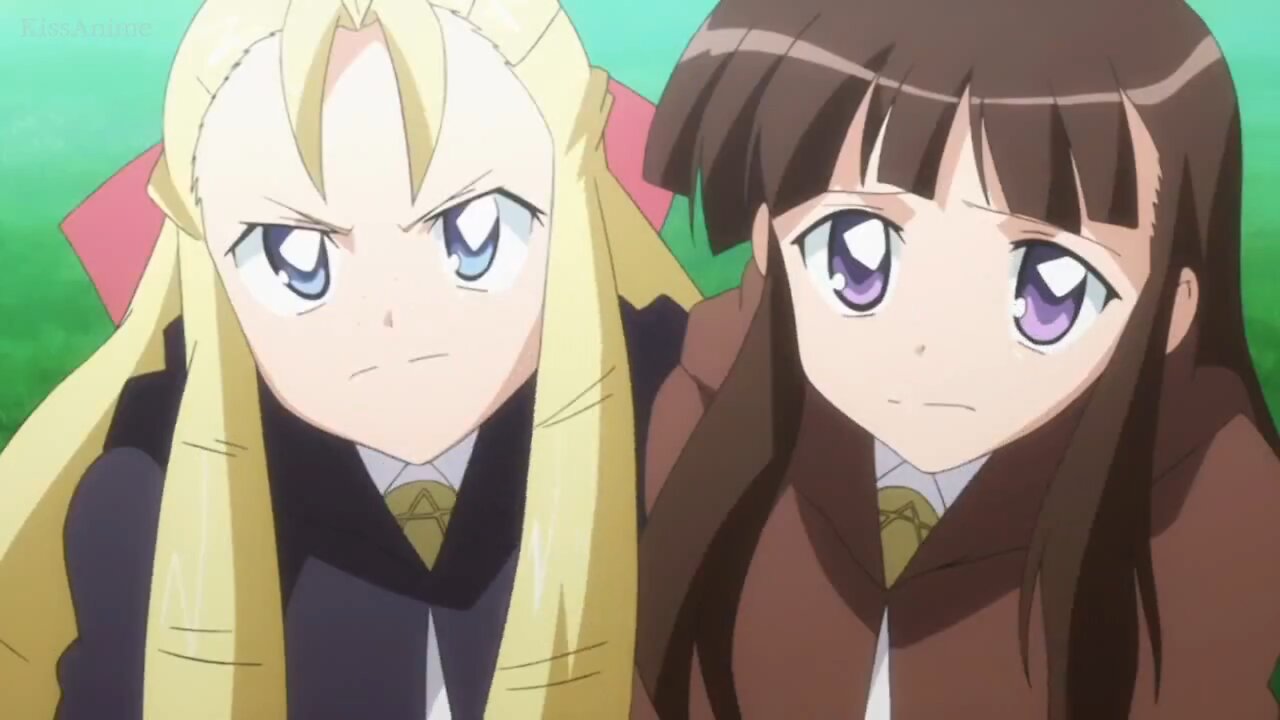 The Familiar of Zero - Saito makes fun of Guiche