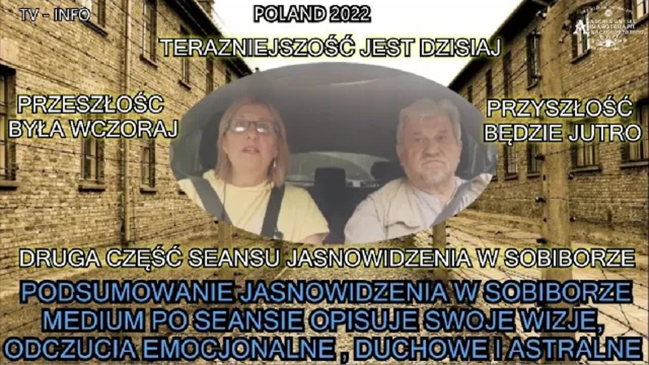 MEDIUM PO SEANSIE OPISUJE WIZJE I ODCZUCIA EMOCJONALNE I DUCHOWE Z JASNOWIDZENIA W SOBIBORZE/TV INFO