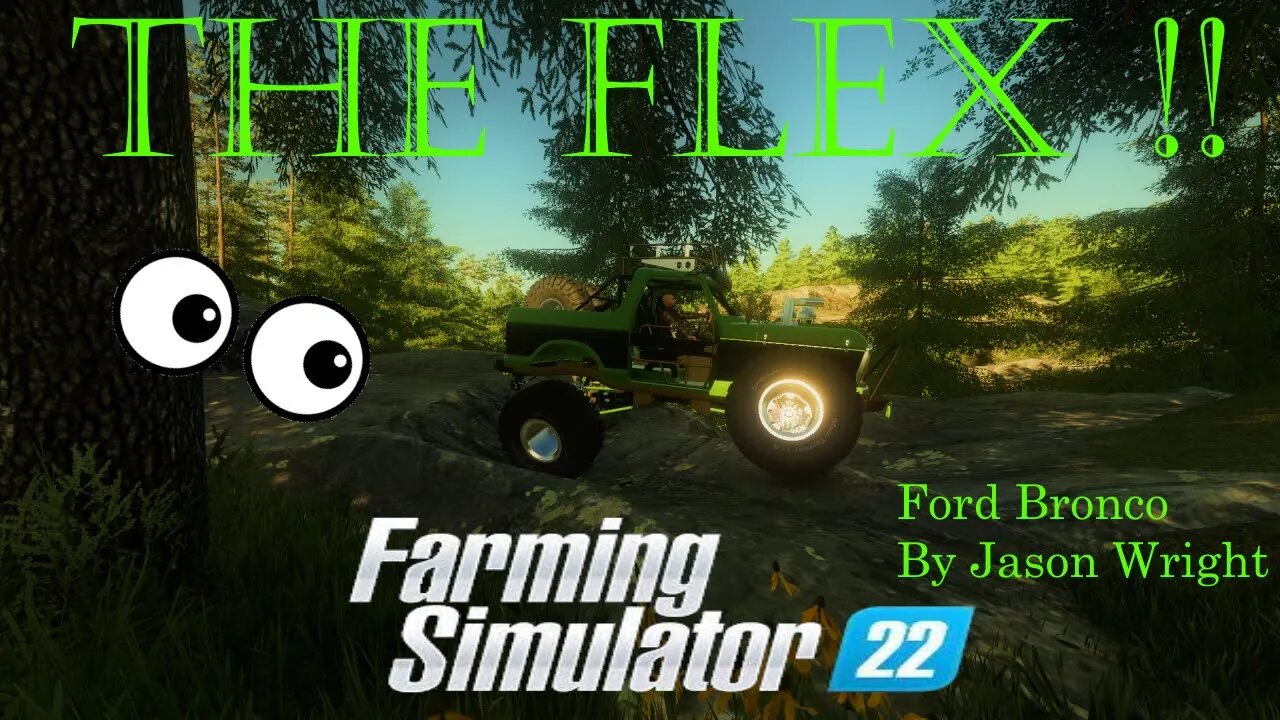 Farming Simulator 22 1978 Ford Bronco Crawler !!!!!! #shorts #farmingsimulator22 #viral