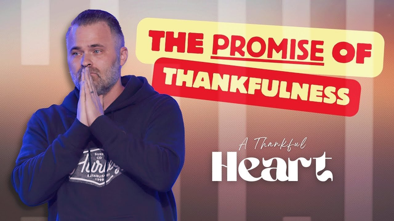 "The PROMISE of Thankfulness" Pastor Matt Ippolito | Hope City Church