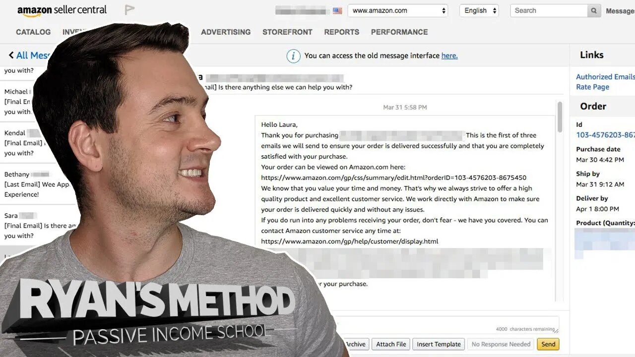 Amazon Buyer/Seller Messaging Template Tutorial 📧 +Template for Printful/Gearbubble Shipping Delays