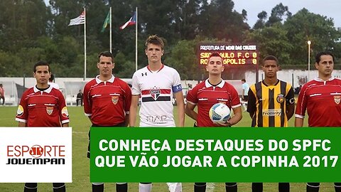 Conheça os destaques do São Paulo que vão jogar a Copinha