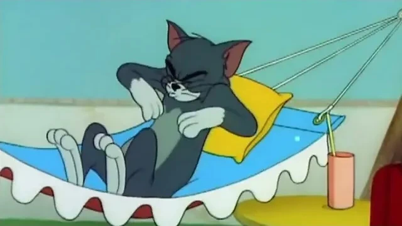 Tom and Jerry Napping Classic Cartoon #tom #jerry #funny