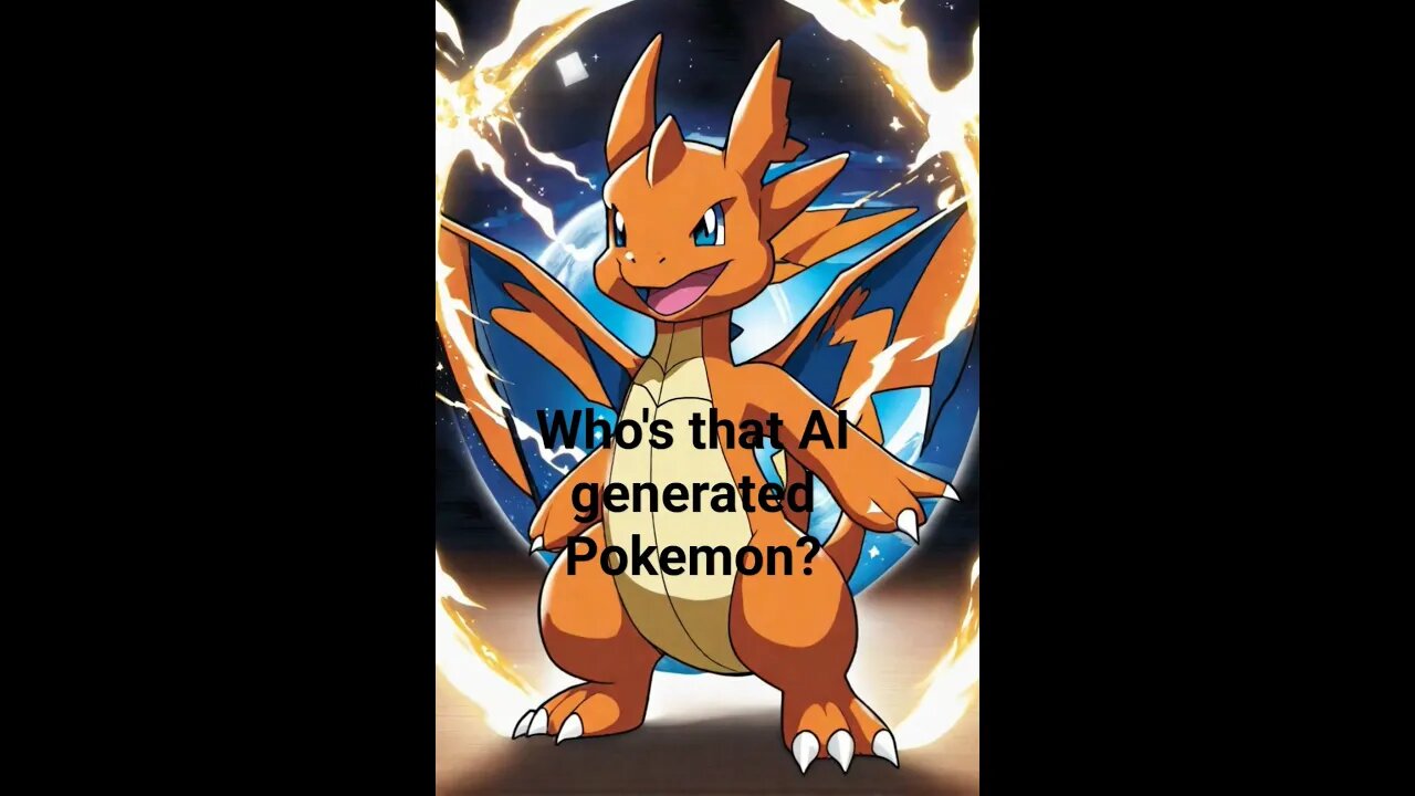 AI Generated Charizard #whosthatpokemon #pokemon