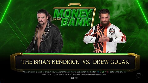 WWE 2k22 The Brian Kendrick vs Drew Gulak