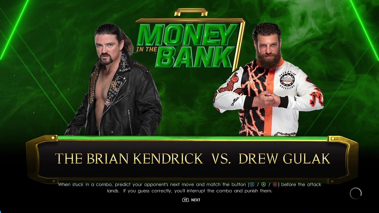 WWE 2k22 The Brian Kendrick vs Drew Gulak