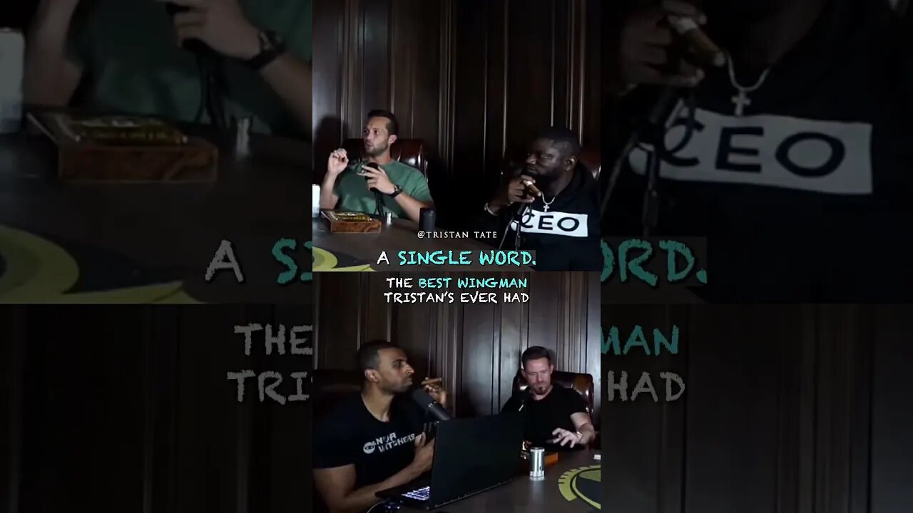 The Best Wingman Tristan Tate’s Ever Had #Shorts