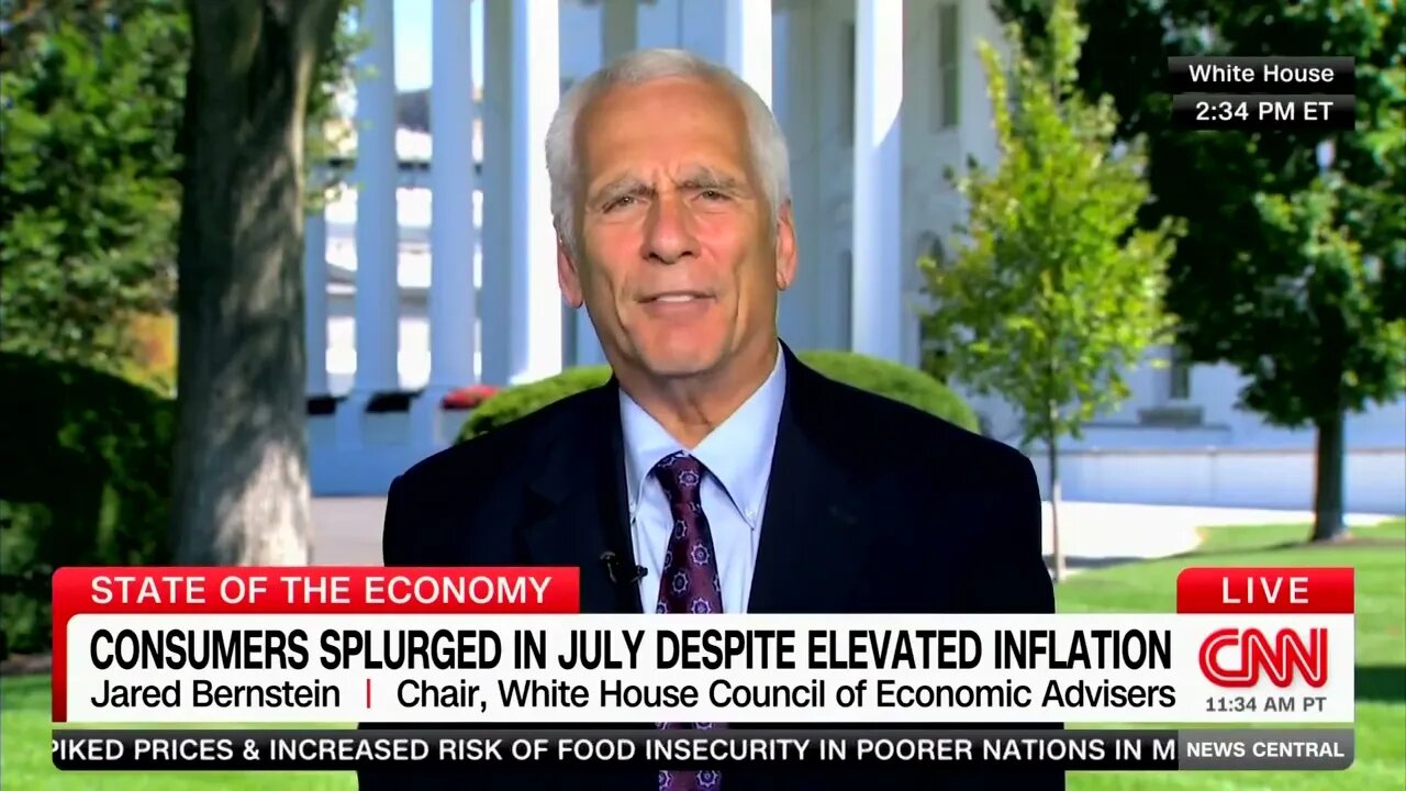 Top Biden Econ Advisor Jared Bernstein Touts Real Wages Even As They're Down Since Biden Took Office