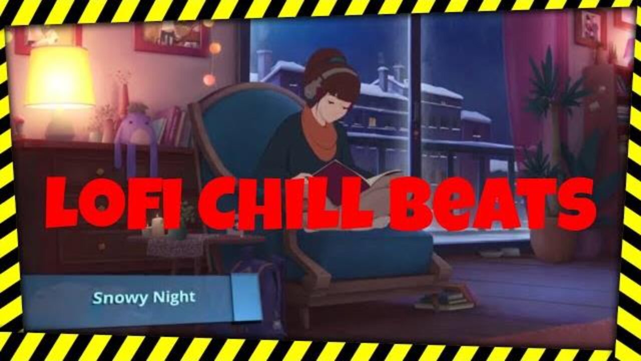 Lofi Chill Beats - Snowy Night - Study Music/Relaxation/Sleep