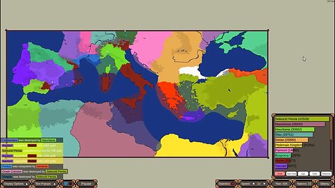 Mediterranean Sea 200 BC - Ages Of Conflict World War Simulator