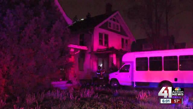 KCFD fights fire at Bellefontaine home being renovated