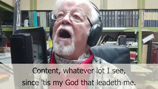 HE leadeth me