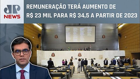 Alesp aprova projeto que aumenta em 50% o salário de Tarcísio de Freitas; Vilela comenta