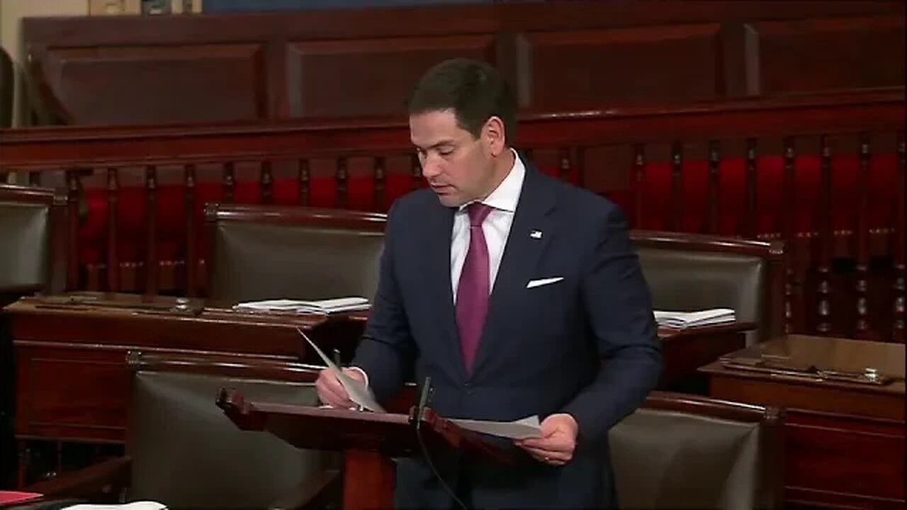 On Senate Floor, Rubio Discusses Threat Chinese Telecom Firms Pose to U.S. National Security