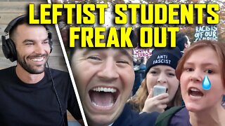 INSANE: Penn State University Students FREAK OUT On Alex Stein