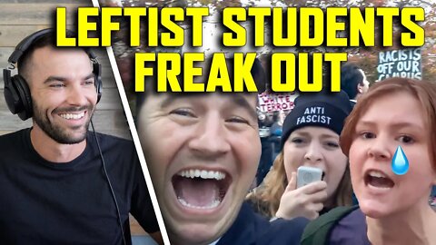 INSANE: Penn State University Students FREAK OUT On Alex Stein