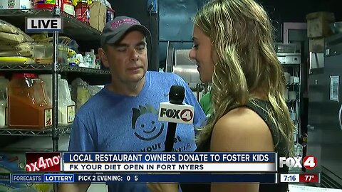 FK Your Diet donates to foster kids in Southwest Florida