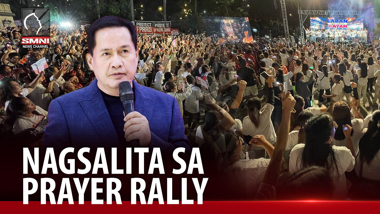 Pastor Apollo Quiboloy, nagsalita sa Laban Kasama ang Bayan Prayer Rally