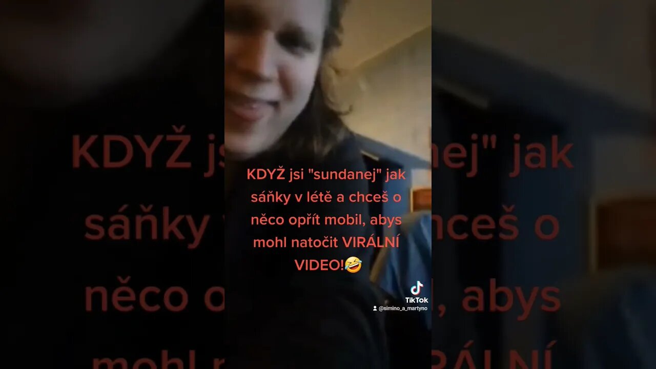 KDYŽ jsi "SUNDANEJ", jak SÁŇKY v LÉTĚ a chceš opřít mobil, abys mohl natočit VIRÁLNÍ VIDEO! #funny