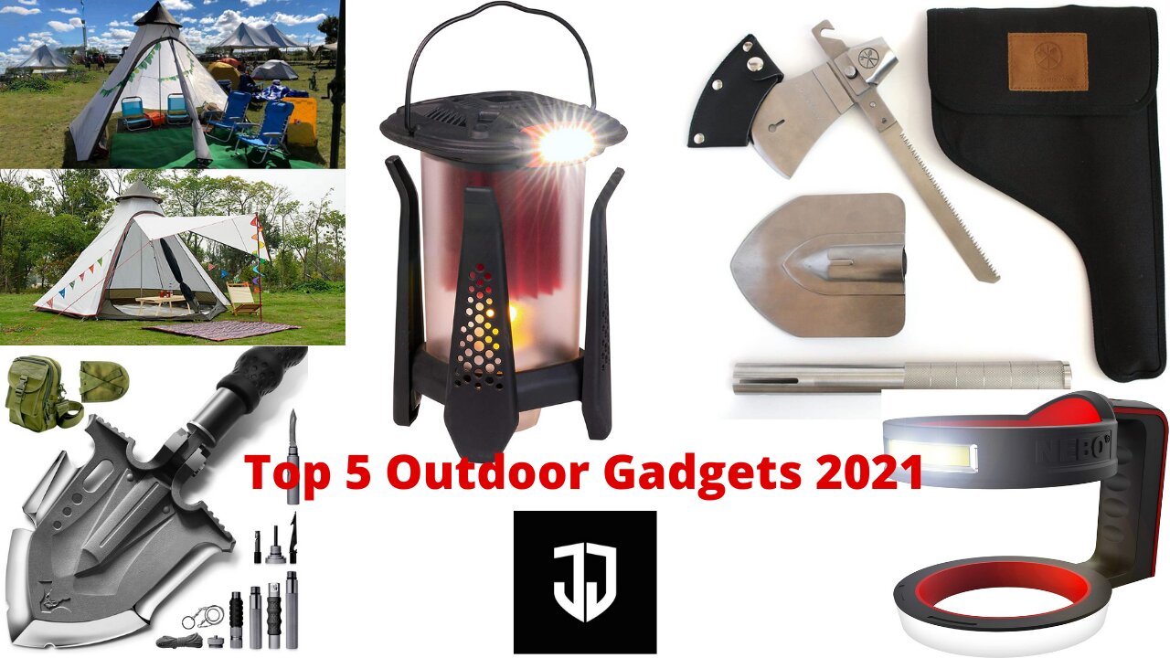 Top 5 Best Gadgets for Outdoor Camping and Trekking in 2021