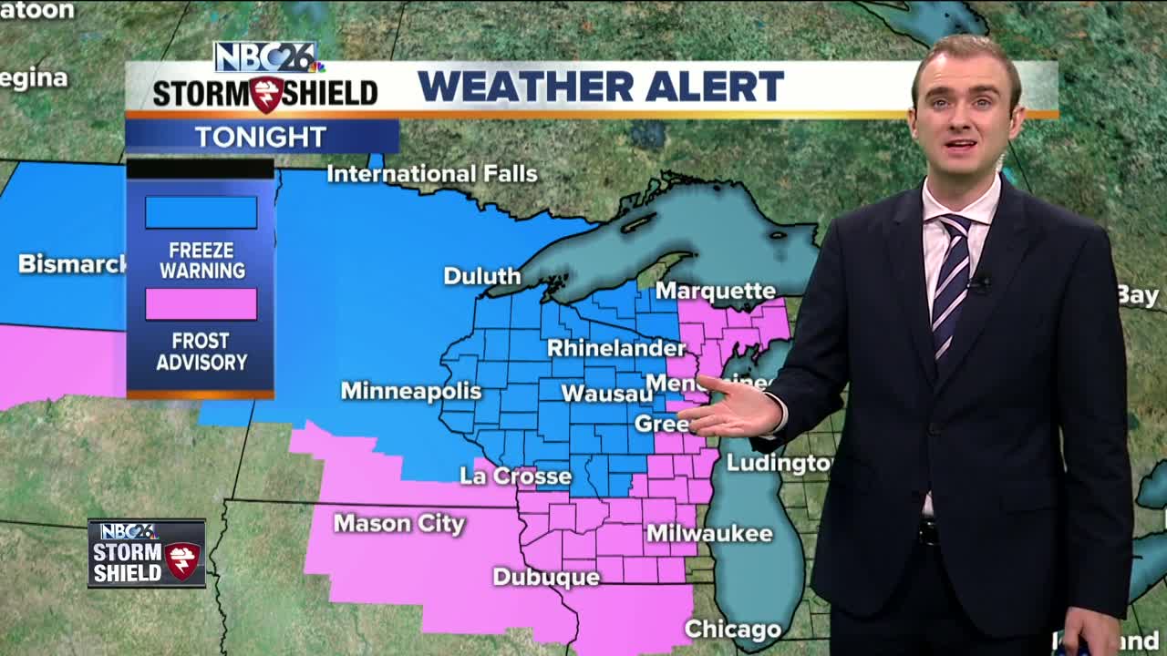 Gino Recchia NBC26 Storm Shield Weather Forecast