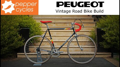 Peugeot PSV 10 x Shimano 105 - 80s Vintage Road Bike Build